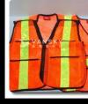 道路工作闪光安全服/散步遛狗服