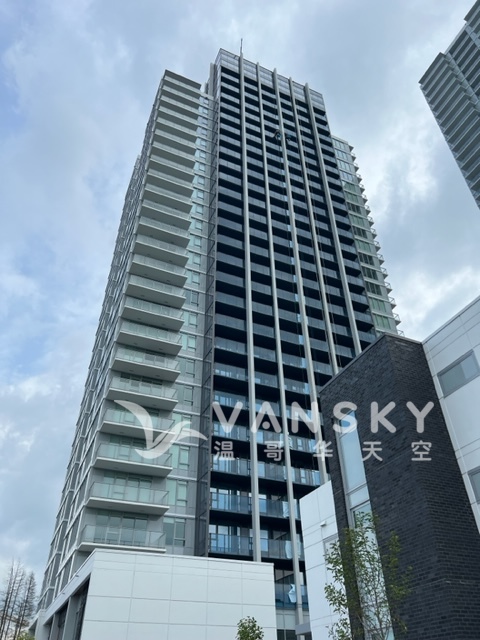 素里中心BOSA一年新高档公寓一房高层有风景空调11月起租