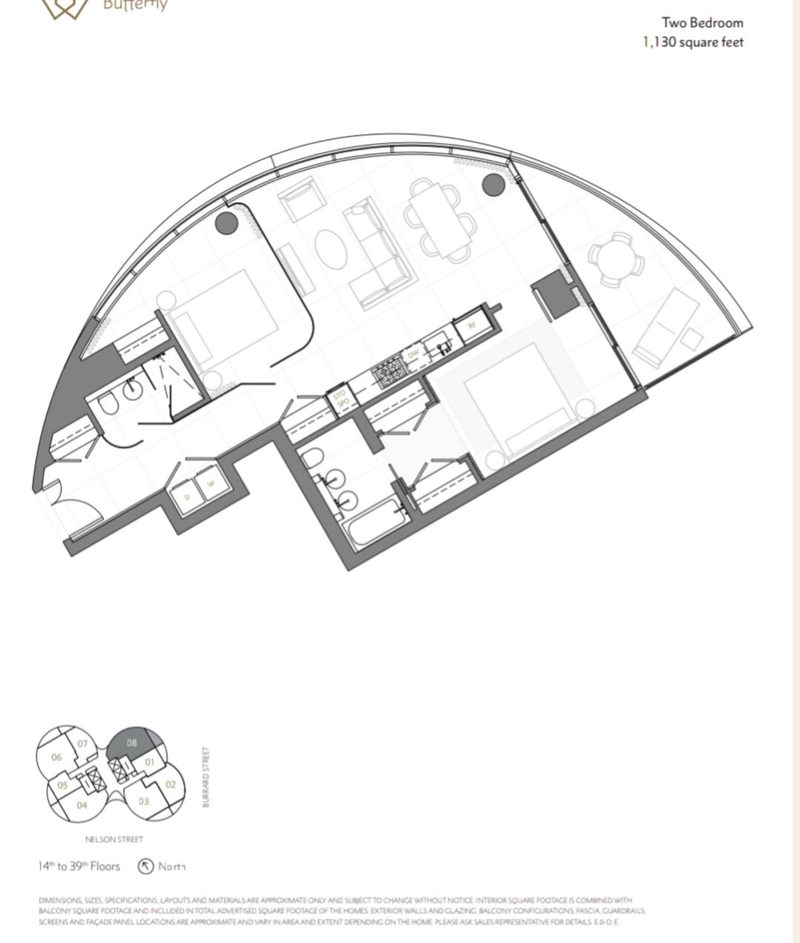 蝴蝶转楼花低于合同价格